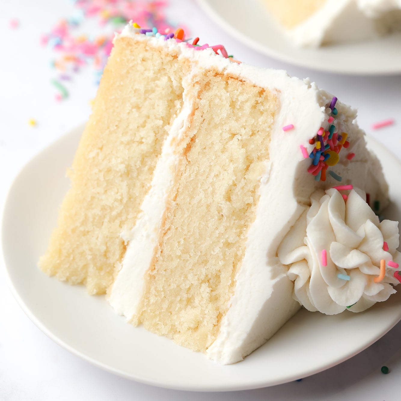 Vegan Vanilla Cake (Nora Cooks)